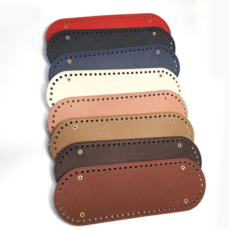 1PC 30*10cm High Quality Oval Long Bottom for Knitting Bag PU Leather 60 Holes Women Bags Handmade DIY Accessories
1PC 30*10cm High Quality Oval Long Bottom for Knitting Bag PU Leather 60 Holes Women Bags Handmade DIY Accessories