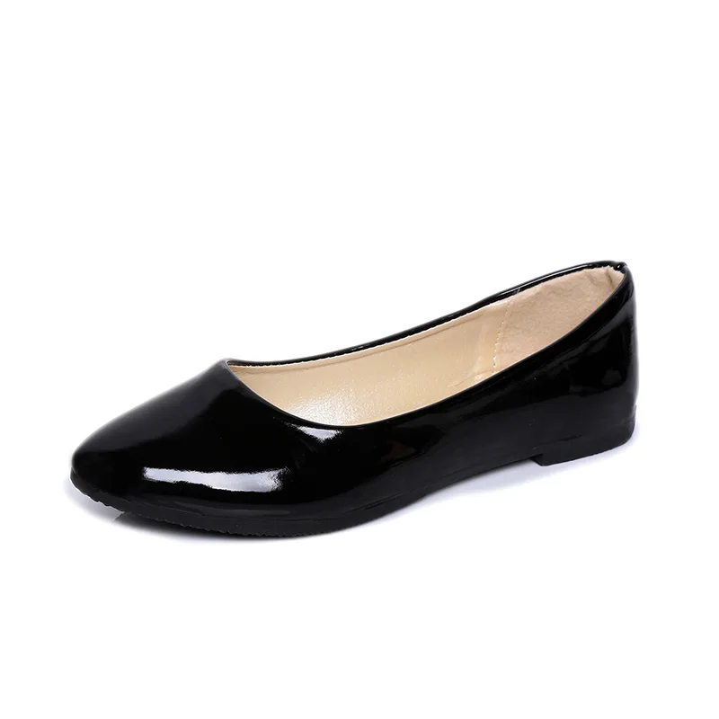 Cresfimix Women Classic Light Weight Black Patent Leather Slip on Flat Shoes Ladies Comfortable White Office Shoes C5710c
Cresfimix Women Classic Light Weight Black Patent Leather Slip on Flat Shoes Ladies Comfortable White Office Shoes C5710c