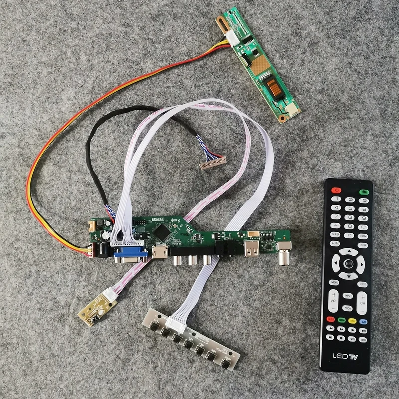 1-CCFL VGA+AV+USB 1024*768 20-Pin LVDS Fit LTD141EA9F/LTM14C500Z/LTD133ECKF Screen Monitor DIY Kit Universal LCD Drive Card
1-CCFL VGA+AV+USB 1024*768 20-Pin LVDS Fit LTD141EA9F/LTM14C500Z/LTD133ECKF Screen Monitor DIY Kit Universal LCD Drive Card