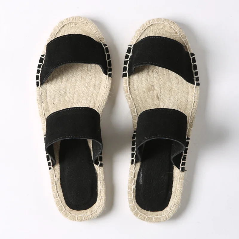 Slippers Women Summer Flat Shoes Female Low Flock Luxury Slides Designer Soft Basic Fisherman Fabric Sewing Casual Rubber PU 
Slippers Women Summer Flat Shoes Female Low Flock Luxury Slides Designer Soft Basic Fisherman Fabric Sewing Casual Rubber PU