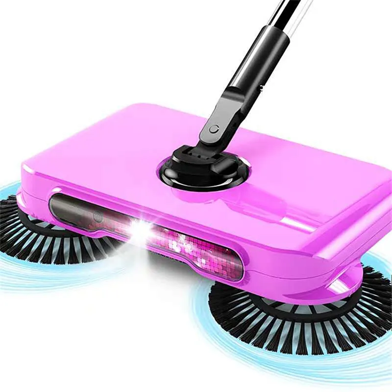 Spin-Hand Push Lazy Cleaning Sweeper Vacuum Cleaner Household Soft Broom and Dustpan Set Floor Cleaning Mop Tools with Lamp
Spin-Hand Push Lazy Cleaning Sweeper Vacuum Cleaner Household Soft Broom and Dustpan Set Floor Cleaning Mop Tools with Lamp
