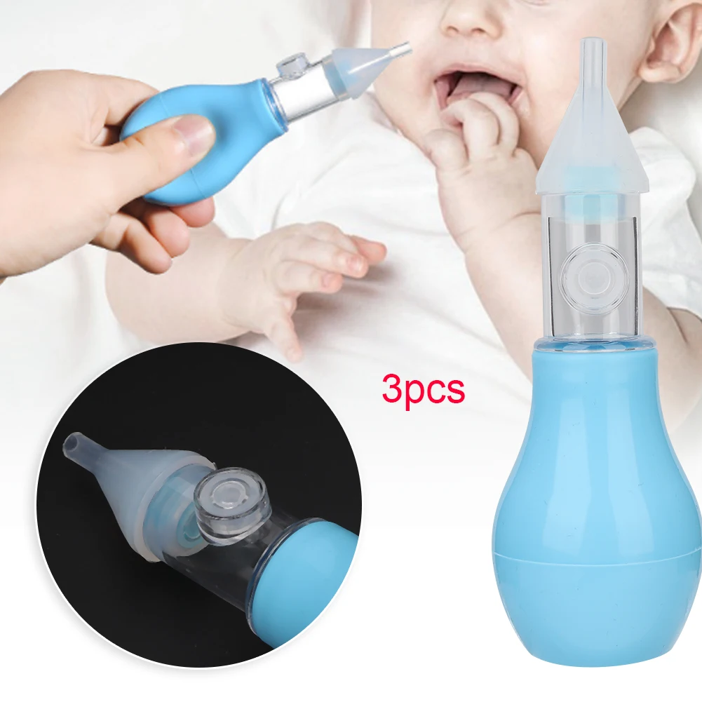 3pcs Baby Health Care Nasal Aspirator Safe Hygienic Infant Nasal Suction Cleaning Tool Nasal Mucus Antibackflow Nasal Aspirator
3pcs Baby Health Care Nasal Aspirator Safe Hygienic Infant Nasal Suction Cleaning Tool Nasal Mucus Antibackflow Nasal Aspirator