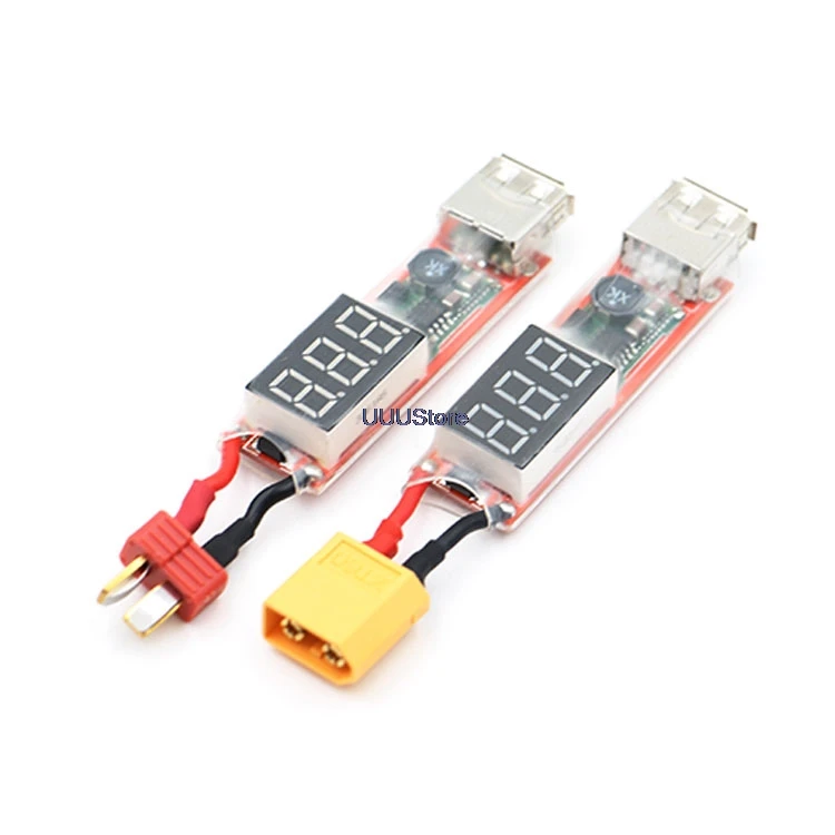 Штепсельная Вилка XT60 2 S 6 Lipo штепсельная для аккумулятора USB 5V 2A адаптер зарядного