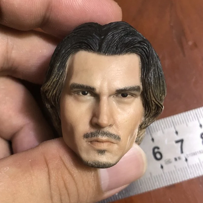 1/6 action figure Depp head sculpture model PVC inner plug sticking for action figure accessories
1/6 action figure Depp head sculpture model PVC inner plug sticking for action figure accessories