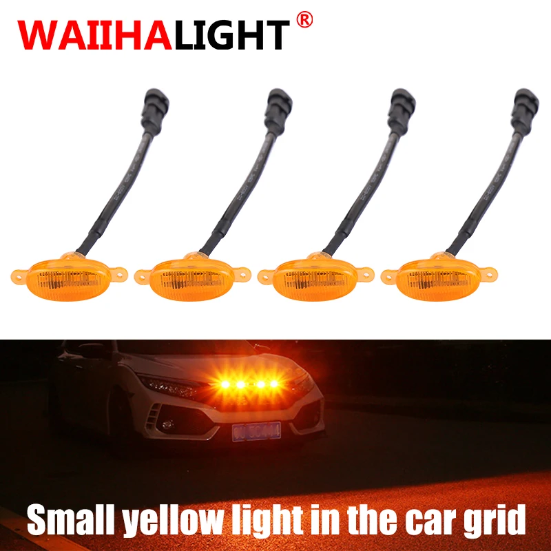 White Amber 12v Front Grille Lighting For Toyota Tacoma 16-20 / For Ford F150 15-17 Pro Grill Front Grille Lighting DRL Light
White Amber 12v Front Grille Lighting For Toyota Tacoma 16-20 / For Ford F150 15-17 Pro Grill Front Grille Lighting DRL Light