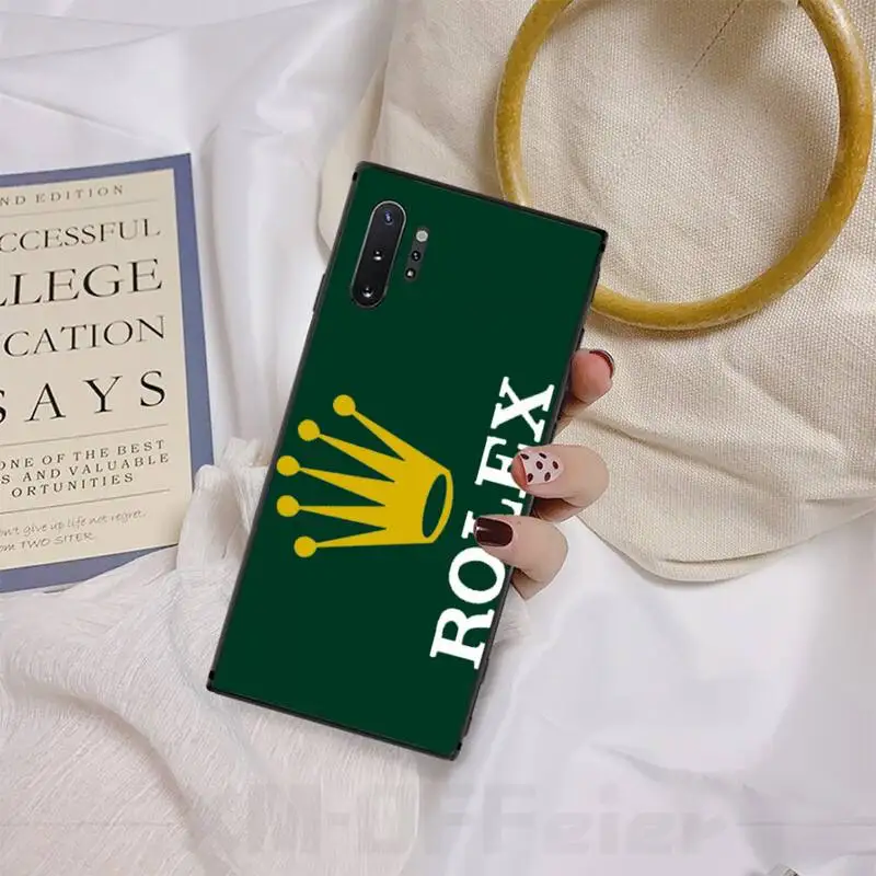 Famous Brand Rolex Phone Case Black TPU Soft For Samsung Galaxy A10 A20 A21 A30S A40 A50 A51 A70 A71 Note 8 9 10 Cases Cover
Famous Brand Rolex Phone Case Black TPU Soft For Samsung Galaxy A10 A20 A21 A30S A40 A50 A51 A70 A71 Note 8 9 10 Cases Cover