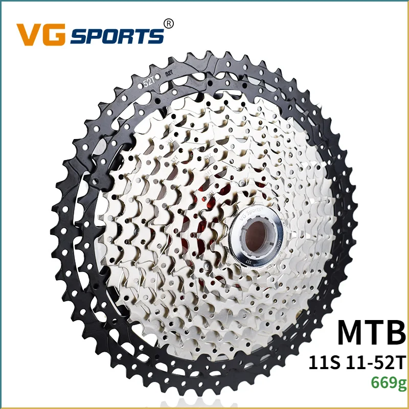 VG SPORTS 11 Speed Cassette 11-52T MTB Mountain Bike Separate Freewheel K7 11v Cassete for SHIMANO/SRAM Aluminum Alloy Bracket
VG SPORTS 11 Speed Cassette 11-52T MTB Mountain Bike Separate Freewheel K7 11v Cassete for SHIMANO/SRAM Aluminum Alloy Bracket
