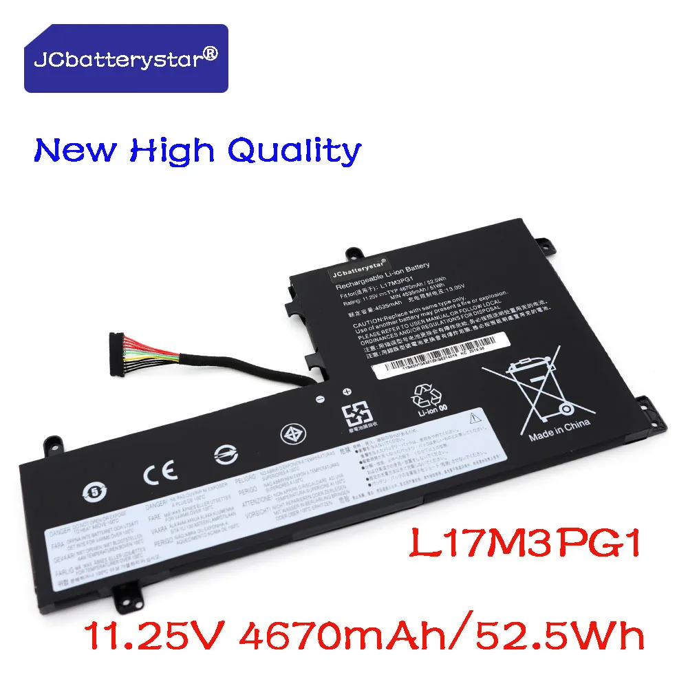 JCbatterystar New High Quality L17C3PG1 L17L3PG1 L17M3PG1 L17M3PG3 Laptop Battery For Lenovo Legion Y530 Y530-15ICH Y7000 Y7000P
JCbatterystar New High Quality L17C3PG1 L17L3PG1 L17M3PG1 L17M3PG3 Laptop Battery For Lenovo Legion Y530 Y530-15ICH Y7000 Y7000P