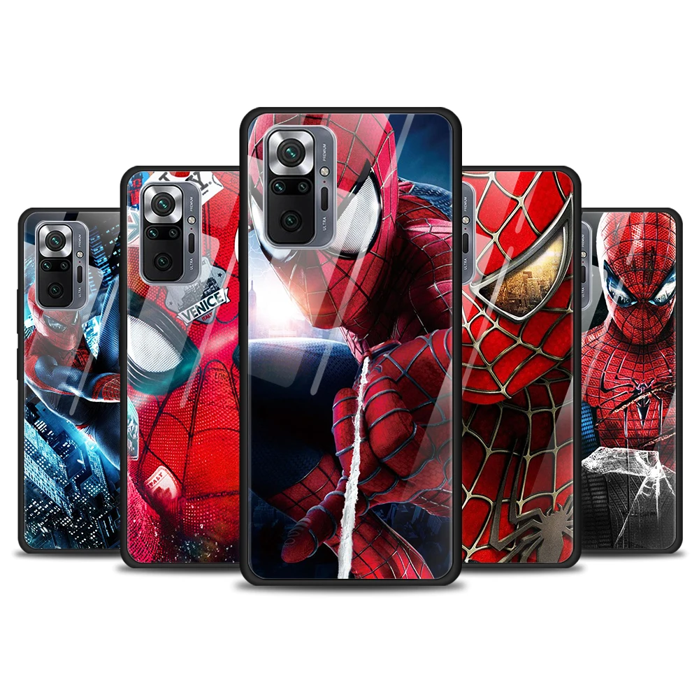 Spiderman Marvel for Xiaomi Redmi Note 10 Pro Max 10S 9T 9S 9 8T 8 7 Pro 5G Luxury Tempered Glass Phone Case Cover
Spiderman Marvel for Xiaomi Redmi Note 10 Pro Max 10S 9T 9S 9 8T 8 7 Pro 5G Luxury Tempered Glass Phone Case Cover