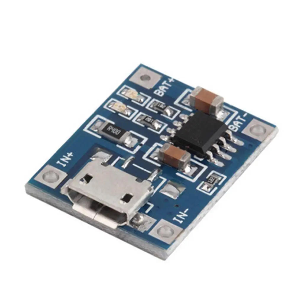 TP4056|18650 Lithium Battery 3.7v 3.6V 4.2V Lithium Board Overdischarge Battery 1A Charging Overshoot Protector B3P7
TP4056|18650 Lithium Battery 3.7v 3.6V 4.2V Lithium Board Overdischarge Battery 1A Charging Overshoot Protector B3P7