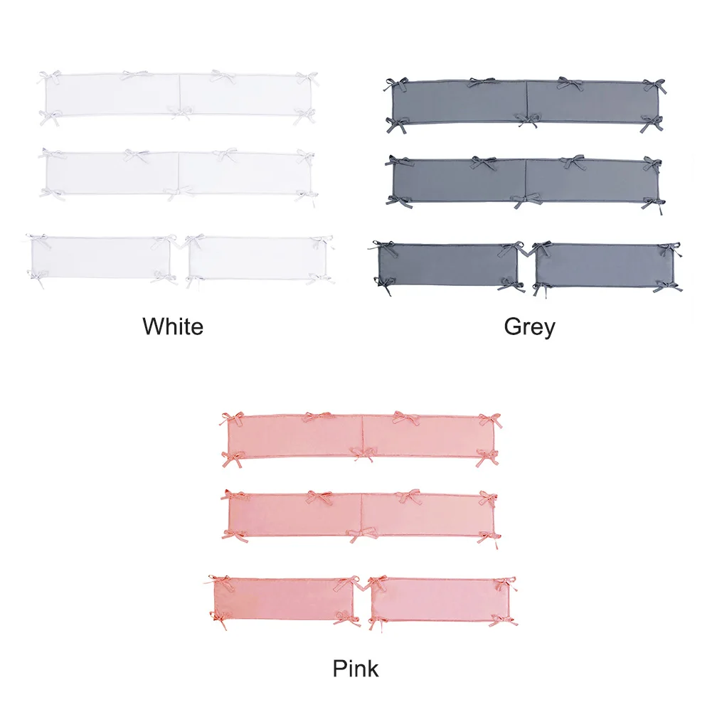 4pcs/set Removable Washable Bed Solid Liner Protector Guard Pad Anti-collision Baby Crib Bumper For Boys Girls Thicken Nursery
4pcs/set Removable Washable Bed Solid Liner Protector Guard Pad Anti-collision Baby Crib Bumper For Boys Girls Thicken Nursery