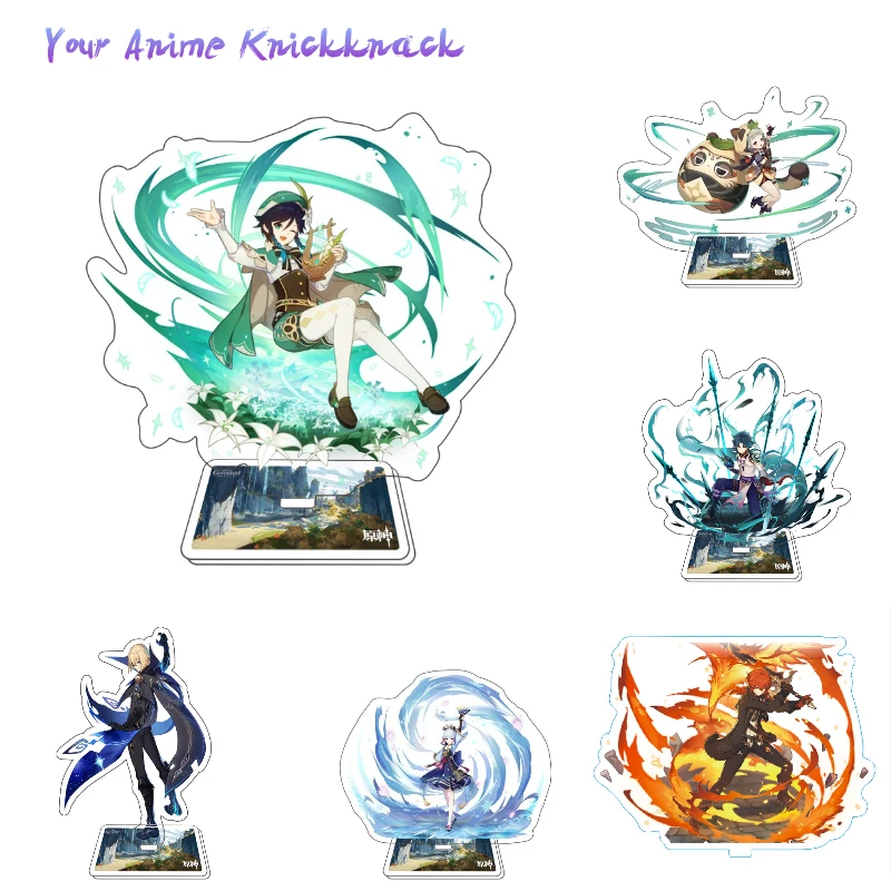 Anime Figure genshin impact Acrylic Stand Model Plate Desk Decor Standing Sign Cosplay Venti klee Keychains Fan Friend Gift 15cm
Anime Figure genshin impact Acrylic Stand Model Plate Desk Decor Standing Sign Cosplay Venti klee Keychains Fan Friend Gift 15cm