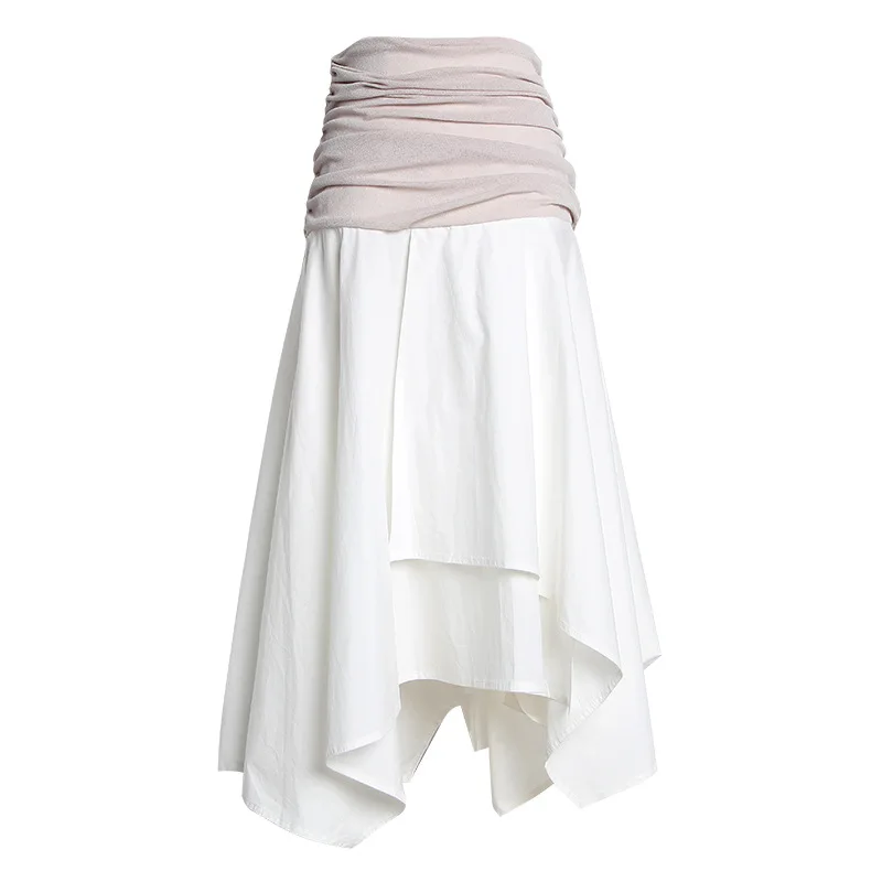 DEAT 2021 new high waist pleated asymmetrical mutli-layer big bottoms half body skirt zippers waist seal WL65500L
DEAT 2021 new high waist pleated asymmetrical mutli-layer big bottoms half body skirt zippers waist seal WL65500L