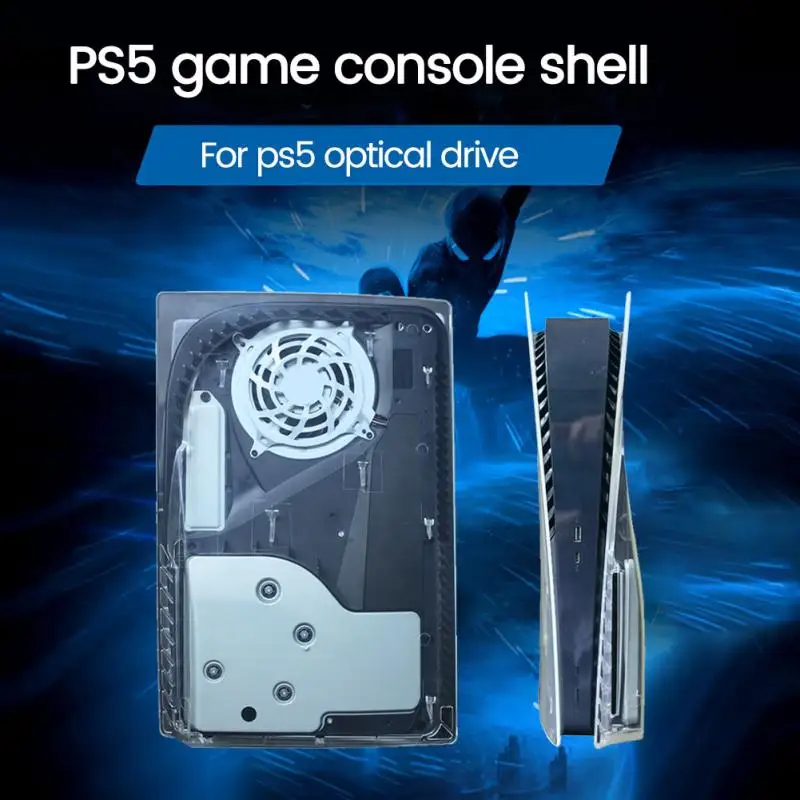 Transparent Protective Shell For PS5 Console Replacement Anti-dust Scratch-resistant Gaming Protection Cover For PlayStation 5
Transparent Protective Shell For PS5 Console Replacement Anti-dust Scratch-resistant Gaming Protection Cover For PlayStation 5