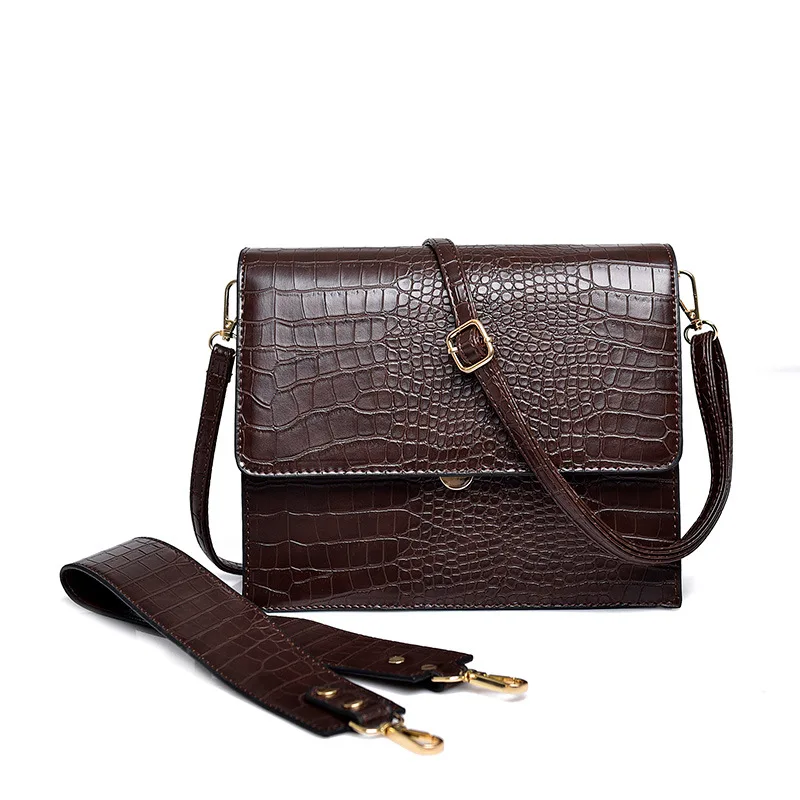 Women Large Capacity Luxury Handbags Women Crocodile Pattern Shoulder Bag Female Retro Daily Totes Lady Elegant Messenger Bags
Women Large Capacity Luxury Handbags Women Crocodile Pattern Shoulder Bag Female Retro Daily Totes Lady Elegant Messenger Bags