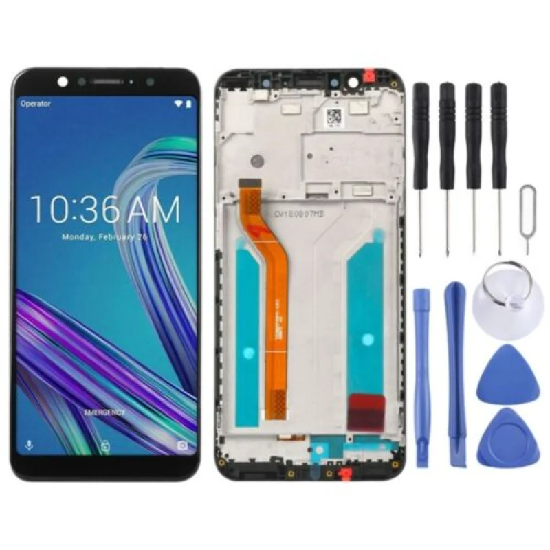 for ASUS ZenFone Max Pro M1 ZB601KL ZB602KL LCD screen display + touch panel digitizer ZB601KL ZB602KL display Frame
for ASUS ZenFone Max Pro M1 ZB601KL ZB602KL LCD screen display + touch panel digitizer ZB601KL ZB602KL display Frame