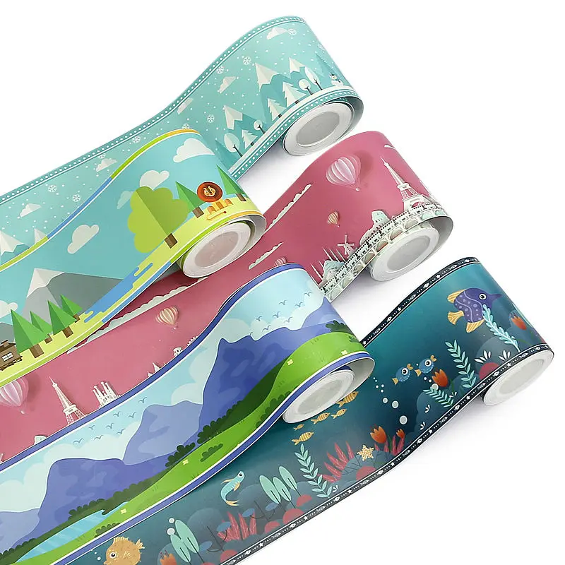 Self-Adhesive Cartoon Skirting Stickers Children's Room Wall Decoration Waterproof Waist Line Skirting Wall Stickers
Self-Adhesive Cartoon Skirting Stickers Children's Room Wall Decoration Waterproof Waist Line Skirting Wall Stickers