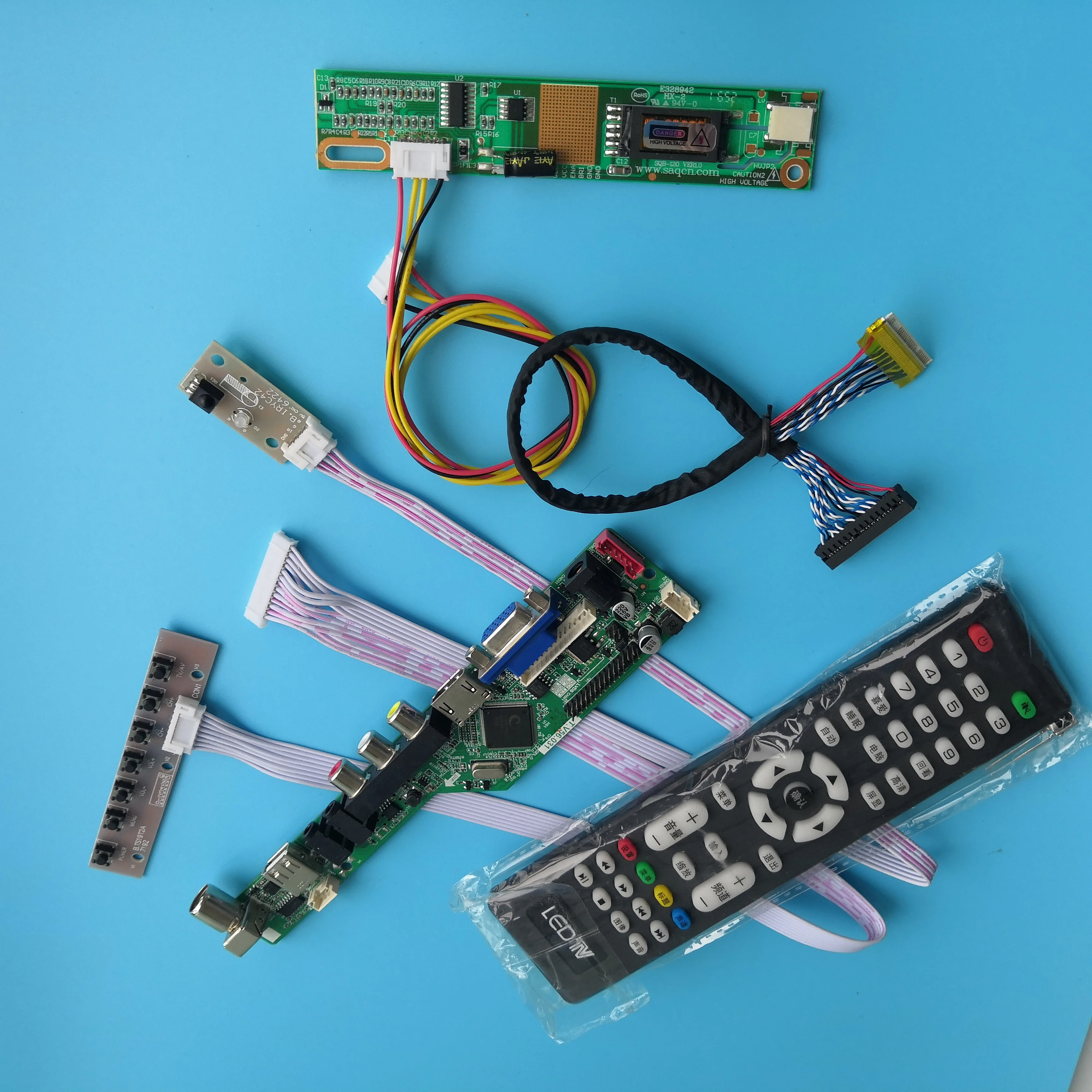 Плата контроллера для B150XG02 V3, плата с интерфейсным модулем VGA, 30-контактный цифровой сигнал, AV, 1 лампа, разрешение 15 дюймов, ТВ, USB, 1024X768
Плата контроллера для B150XG02 V3, плата с интерфейсным модулем VGA, 30-контактный цифровой сигнал, AV, 1 лампа, разрешение 15 дюймов, ТВ, USB, 1024X768