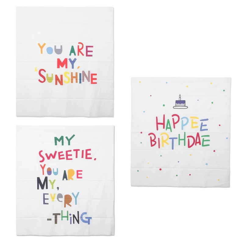 Colorful Letters Printing Tapestry Kids Children Happy Birthday Hanging Cloth Party Photo Background Decor H9EF
Colorful Letters Printing Tapestry Kids Children Happy Birthday Hanging Cloth Party Photo Background Decor H9EF