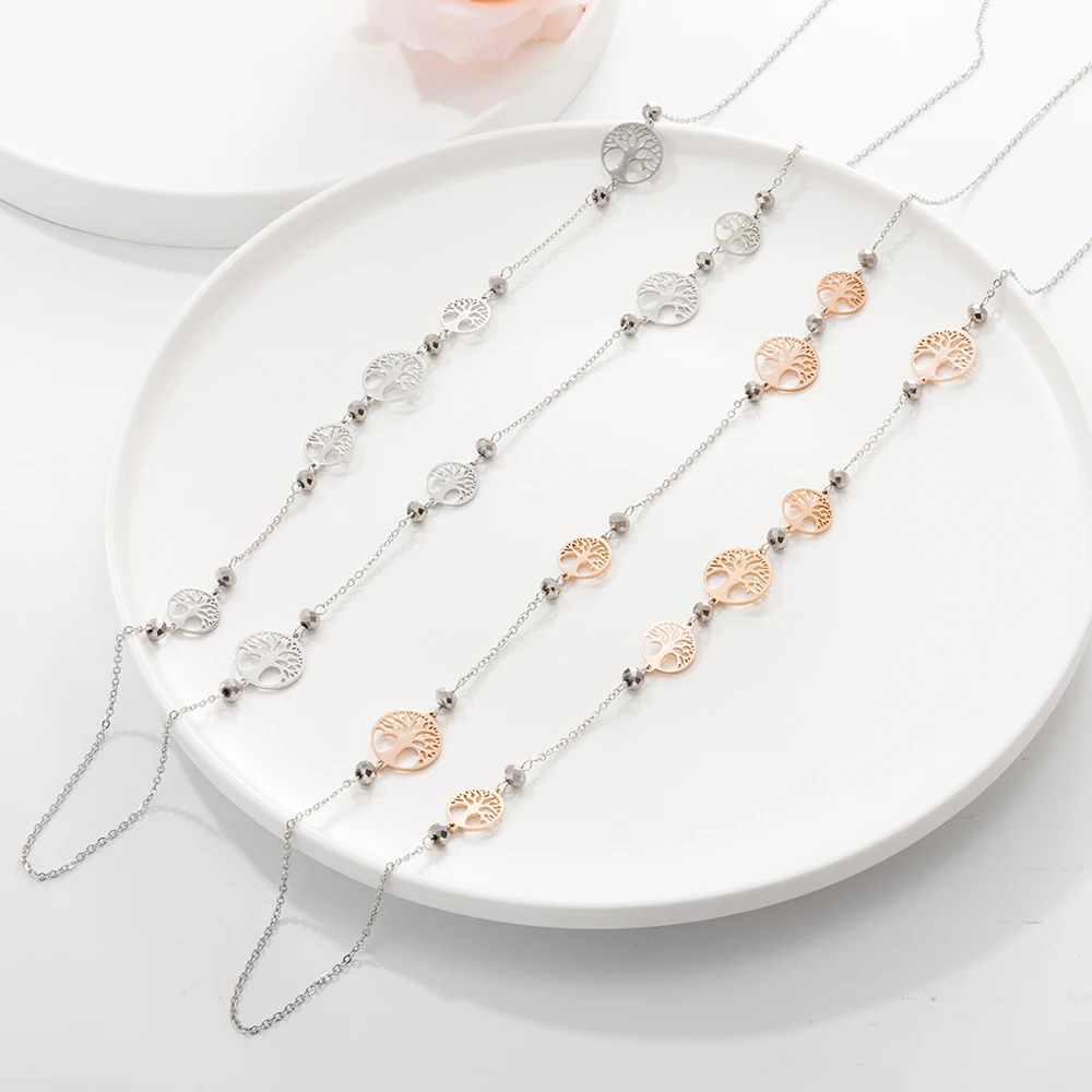 Elegant Rose Gold Tree Of Life Statement Necklace Women Charm Jewelry Color Long Stainless Steel Sweater Chain 2019 New Arrival
Elegant Rose Gold Tree Of Life Statement Necklace Women Charm Jewelry Color Long Stainless Steel Sweater Chain 2019 New Arrival