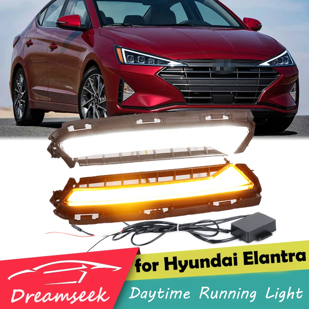 LED DRL Day Light for Hyundai Elantra 2019 2020 Daytime Running Light Fog Lamp with Turn Signal 
LED DRL Day Light for Hyundai Elantra 2019 2020 Daytime Running Light Fog Lamp with Turn Signal
