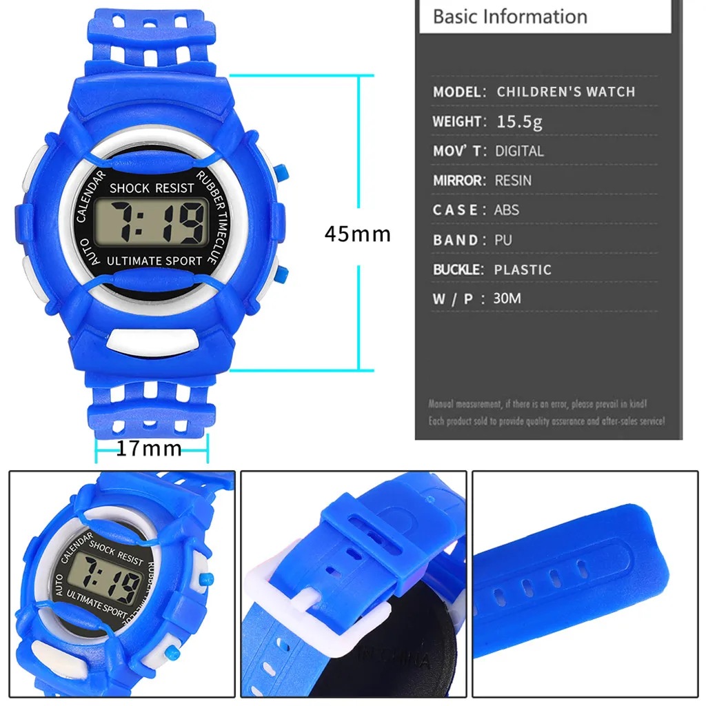 reloj Children's Sports Waterproof Watch Girls Watch Analog Digital Sport 3Bar Waterproof LED Watch New Arrivals 5*
reloj Children's Sports Waterproof Watch Girls Watch Analog Digital Sport 3Bar Waterproof LED Watch New Arrivals 5*