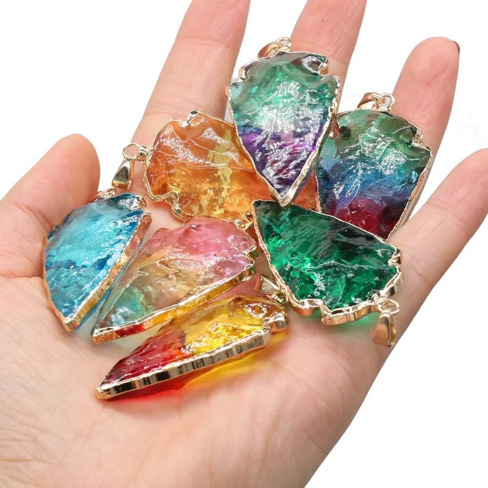 Hot New Product Natural Stone Pendant Crystal Triangle Fashion Exquisite Pendant Jewelry for Making DIY Necklace Accessories
Hot New Product Natural Stone Pendant Crystal Triangle Fashion Exquisite Pendant Jewelry for Making DIY Necklace Accessories
