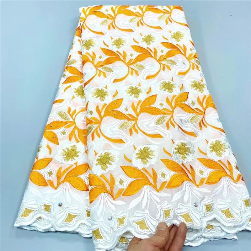 5 Yard Dry Lace Fabric Latest Heavy Beaded Embroidery African 100% Cotton Swiss Voile Popular Dubai Style For Party Wedding 3L11
5 Yard Dry Lace Fabric Latest Heavy Beaded Embroidery African 100% Cotton Swiss Voile Popular Dubai Style For Party Wedding 3L11