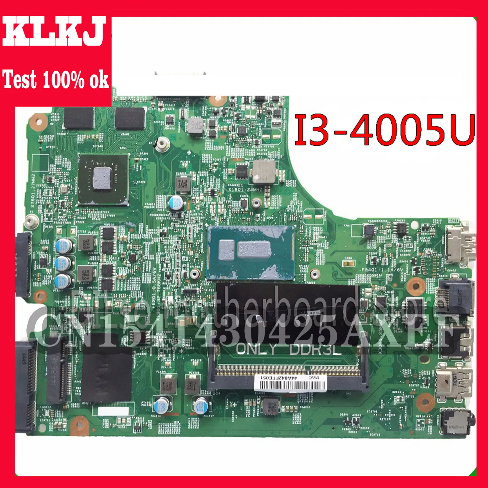 Материнская плата KLKJ 13269-1 для DELL 3542 DELL 3442 материнская плата 13269-1 PWB FX3MC GT820M материнская плата
Материнская плата KLKJ 13269-1 для DELL 3542 DELL 3442 материнская плата 13269-1 PWB FX3MC GT820M материнская плата