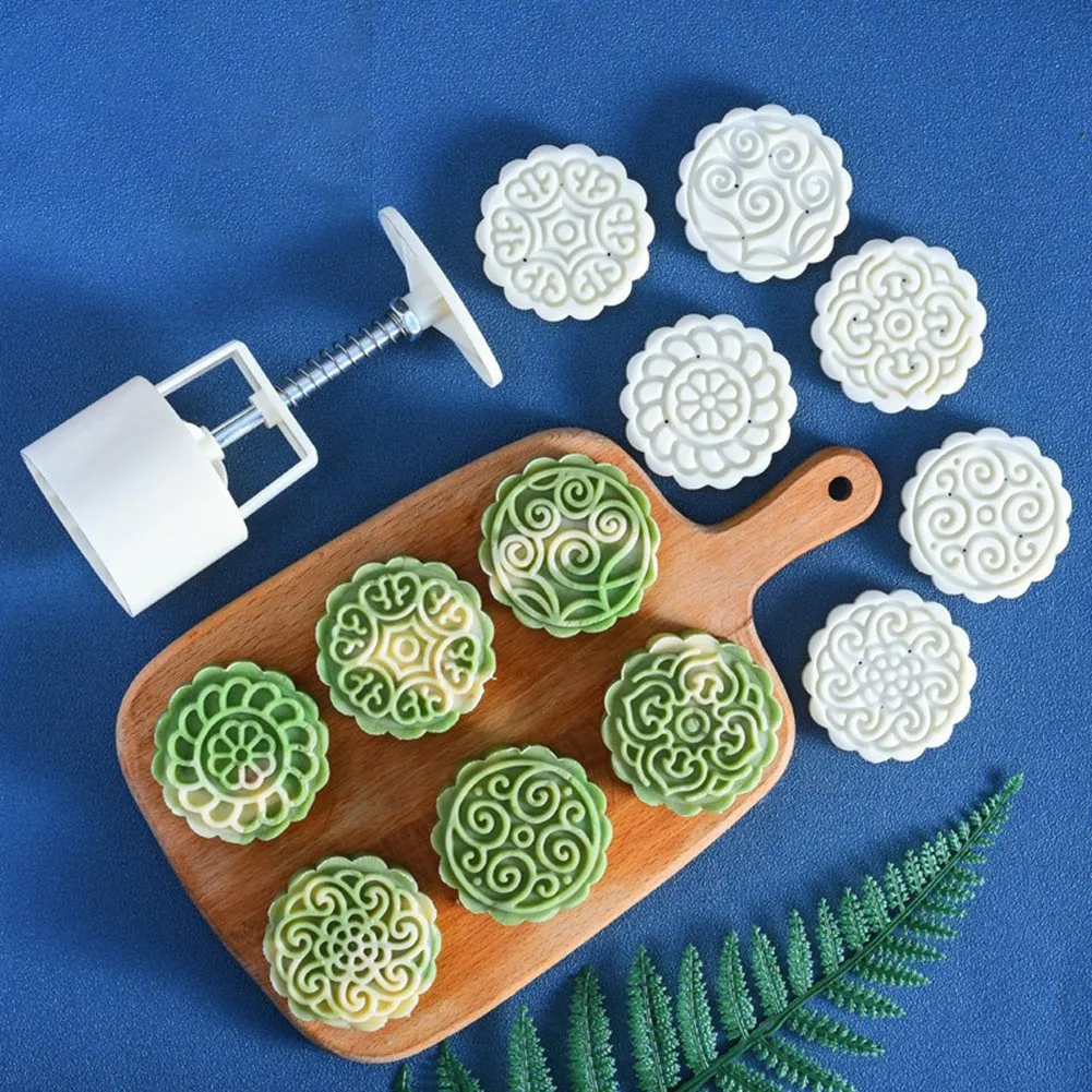 75G Cartoon Flower-Shaped Mooncake Mold Mooncake Tools Plastic Pastry Cake Plungers Hand Press Mooncake Mould Baking Tool
75G Cartoon Flower-Shaped Mooncake Mold Mooncake Tools Plastic Pastry Cake Plungers Hand Press Mooncake Mould Baking Tool