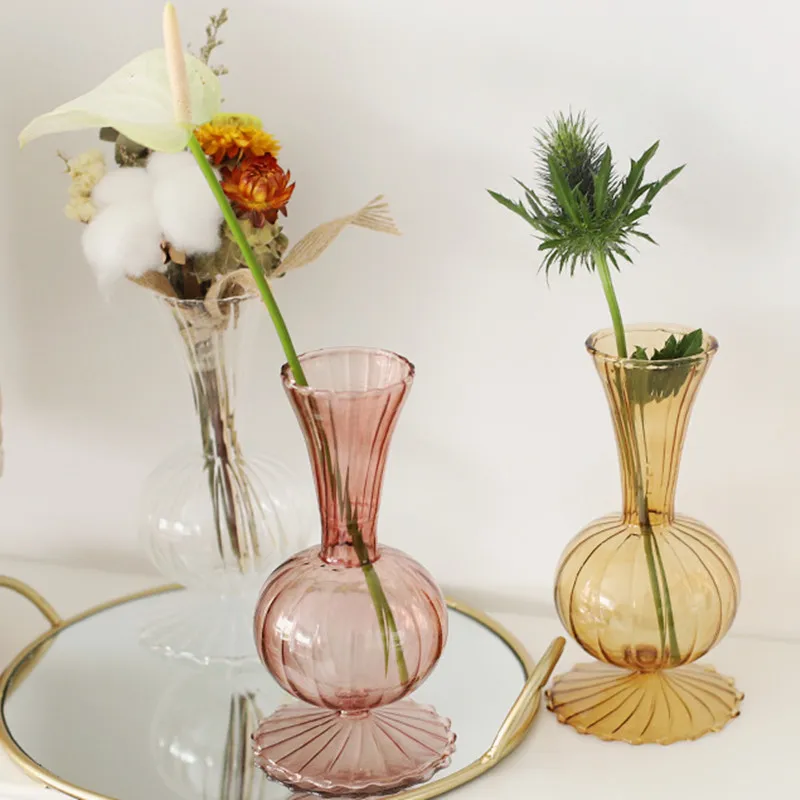 Retro Glass Vase Nordic Ins Style Simple Tabletop Ornaments Home Gardening Decoration
Retro Glass Vase Nordic Ins Style Simple Tabletop Ornaments Home Gardening Decoration