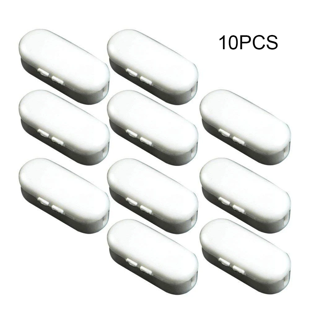 10pcs Plastic Roller Blinds Pull Cord Connector Curtain Chain Connector For Vertical Blinds Joiners Spare Tool Replacement
10pcs Plastic Roller Blinds Pull Cord Connector Curtain Chain Connector For Vertical Blinds Joiners Spare Tool Replacement