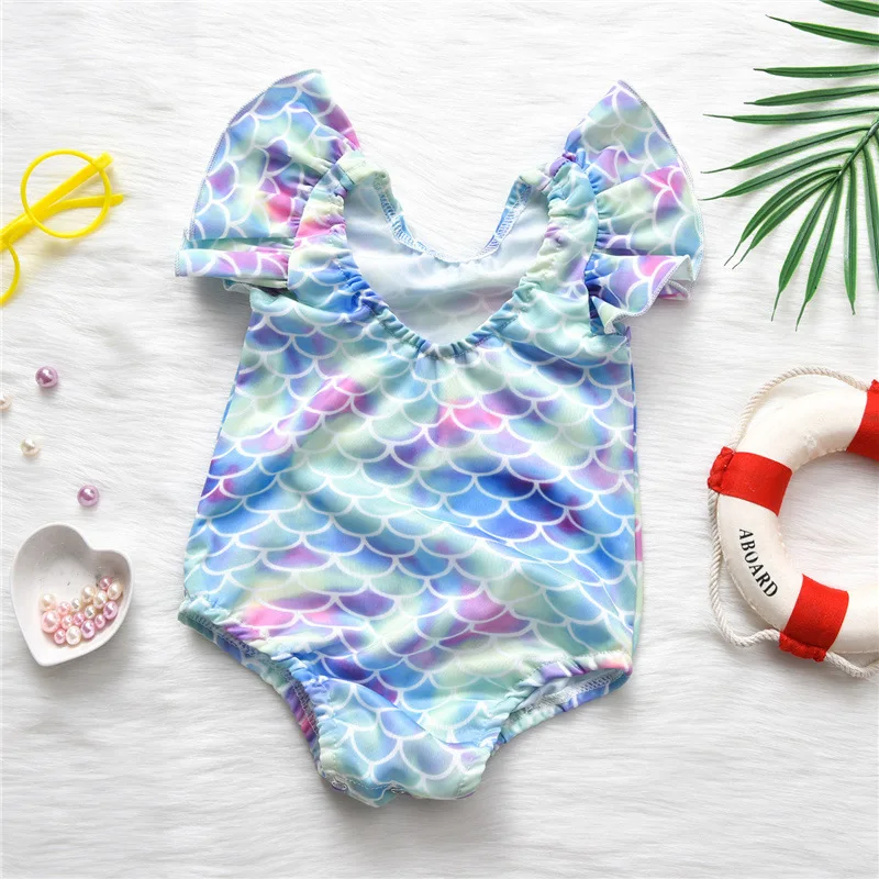 2021 New Cute Baby Girls One-Piece Swimsuit Summer Ruffles Colorful Mermaid Swimwear Bathing Suit Beachwear 0-4Y
2021 New Cute Baby Girls One-Piece Swimsuit Summer Ruffles Colorful Mermaid Swimwear Bathing Suit Beachwear 0-4Y
