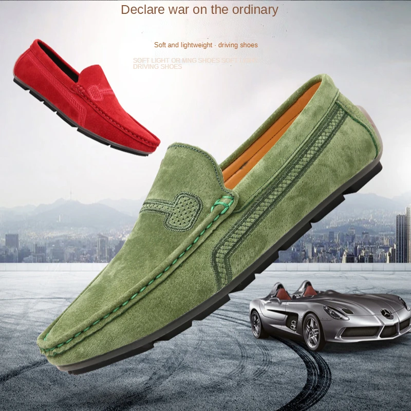 Luxury Driving Shoes Men designer Casual Shoes Soft Bottom Suede Fashion Loafers Non-Slip Sneakers Comfortable Zapatos De Hombre
Luxury Driving Shoes Men designer Casual Shoes Soft Bottom Suede Fashion Loafers Non-Slip Sneakers Comfortable Zapatos De Hombre