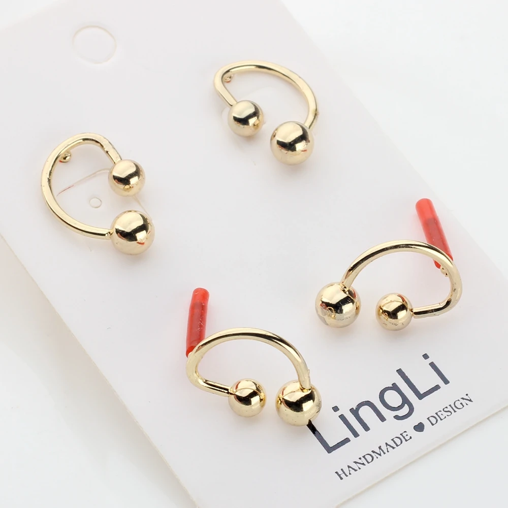 Zinc Alloy Geometric Mini Simple Line Base Earrings Linkers 3pair/lot For DIY Fashion Earrings Jewelry Accessories
Zinc Alloy Geometric Mini Simple Line Base Earrings Linkers 3pair/lot For DIY Fashion Earrings Jewelry Accessories