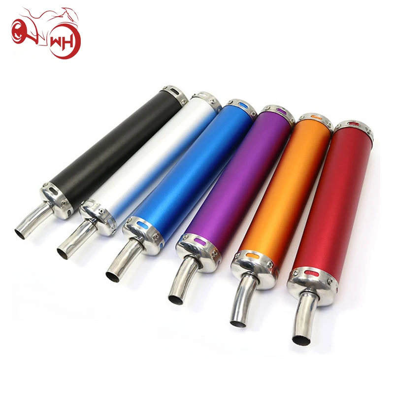 Motorcycle Exhaust 50-125cc 6 Color 22mm inlet 280mm Universal metal Motorcycle Racing Exhaust Muffler Silence Silencer 2 Stroke
Motorcycle Exhaust 50-125cc 6 Color 22mm inlet 280mm Universal metal Motorcycle Racing Exhaust Muffler Silence Silencer 2 Stroke