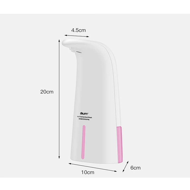 DItIm Auto Induction Foaming Hand Wash Washer Automatic Soap Dispenser 0.25S Infrared Induction for Baby and Family White
DItIm Auto Induction Foaming Hand Wash Washer Automatic Soap Dispenser 0.25S Infrared Induction for Baby and Family White