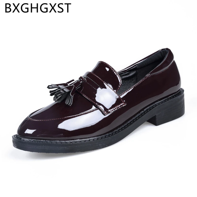 Harajuku Casual Shoes Women Tassel Fashion 2022 Loafers Women Patent Leather Shoes Brand Luxury Shoes Women Designers Zapatos
Harajuku Casual Shoes Women Tassel Fashion 2022 Loafers Women Patent Leather Shoes Brand Luxury Shoes Women Designers Zapatos