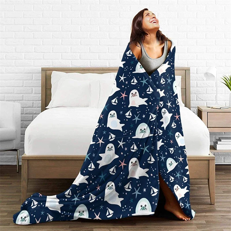 Lovely Fur Seal Soft Plush Gift Flannel Microfiber Fleece Bedspread Sherpa 3D-Printed Blanket Couch Bedroom Decorative
Lovely Fur Seal Soft Plush Gift Flannel Microfiber Fleece Bedspread Sherpa 3D-Printed Blanket Couch Bedroom Decorative
