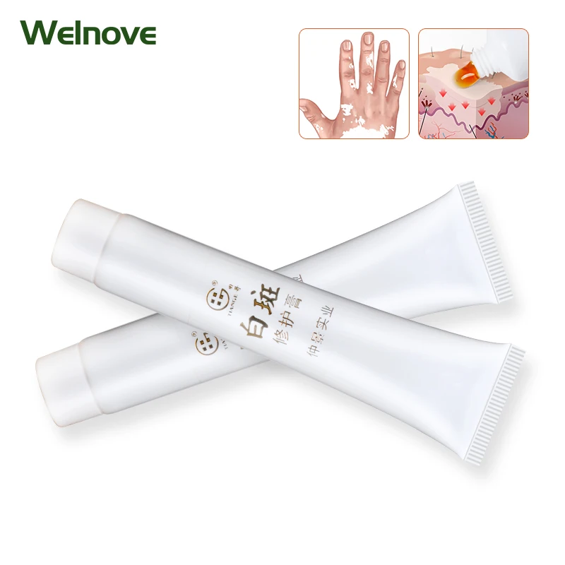 1Pcs Vitiligo Leukoplakia Disease Treatment Ointment Skin White Spot Leukoplakia Disease Treatment Pigment Melanin Promoting
1Pcs Vitiligo Leukoplakia Disease Treatment Ointment Skin White Spot Leukoplakia Disease Treatment Pigment Melanin Promoting