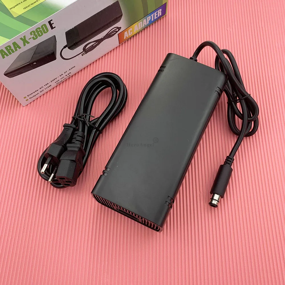 

2021 US/EU Plug Home Wall Power Supply AC Adapter Cable Cord for Microsoft Xbox 360 E 360e Console Host Charging Adaptor