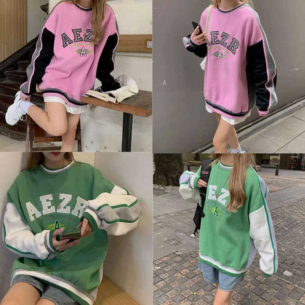 Winter Thick Fashion Oversized Hoodie Women Harajuku Embroidery Sweatshirt Printing Lettered Loose Crewneck Pullovers F9l0
Winter Thick Fashion Oversized Hoodie Women Harajuku Embroidery Sweatshirt Printing Lettered Loose Crewneck Pullovers F9l0