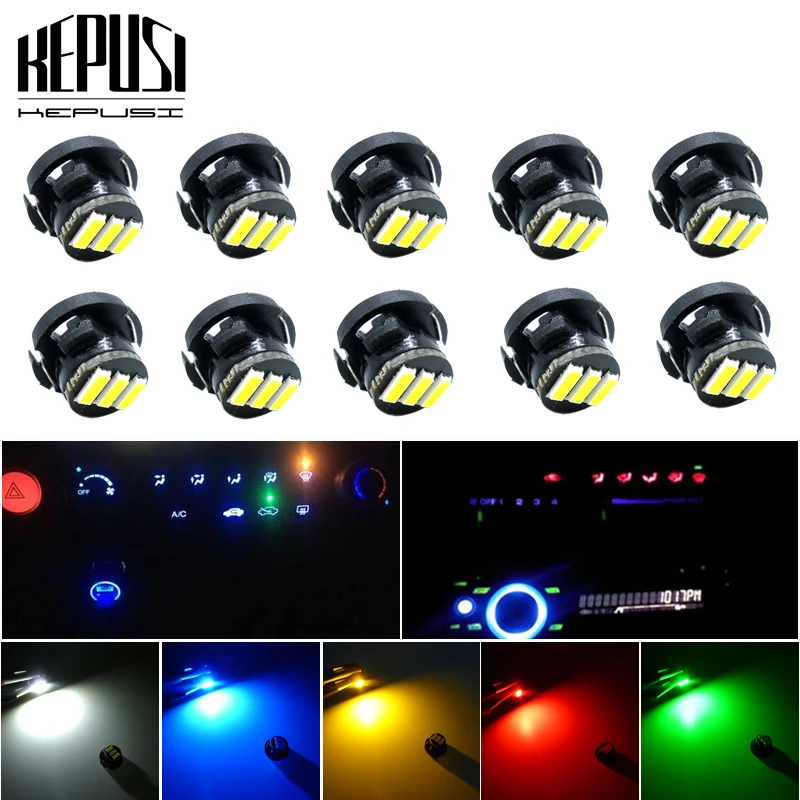 10x Neo Wedge T4.7 4014 SMD Bulb LED Dash A/C Climate Control Instrument Light for Chevrolet Astro Cavalier Beretta
10x Neo Wedge T4.7 4014 SMD Bulb LED Dash A/C Climate Control Instrument Light for Chevrolet Astro Cavalier Beretta