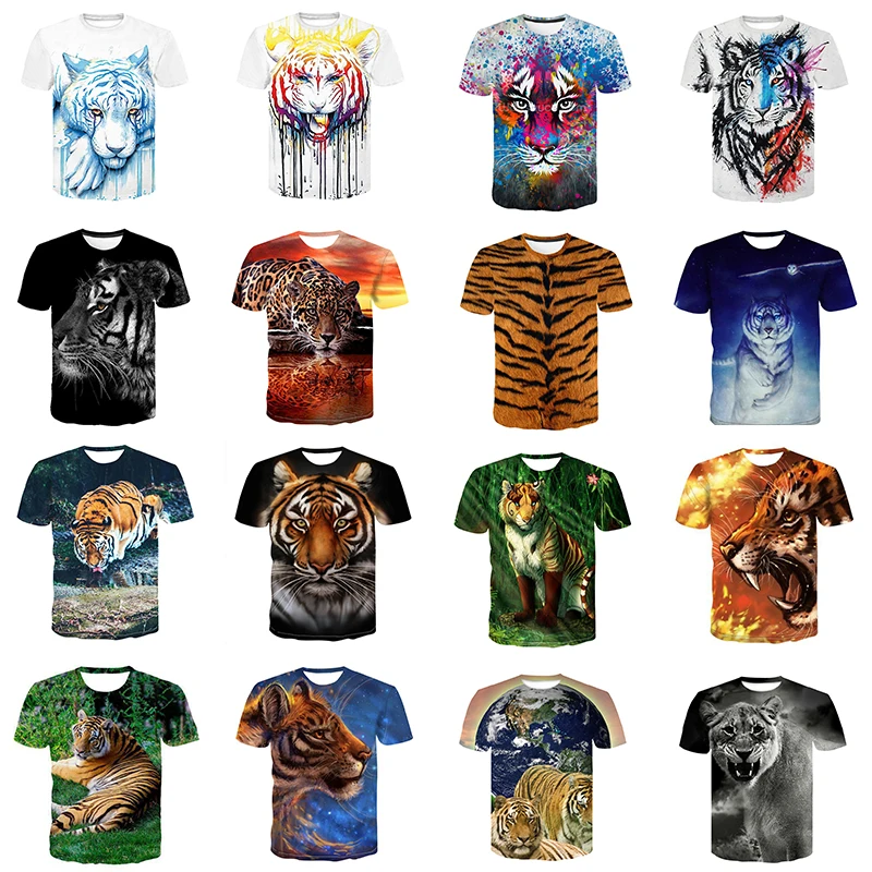Men's T-shirt For Men/Women 3D Tiger King Of The Jungle Printing Pattern T-Shirt Plus Size Short-Sleeved Tops Tees S-5XL
Men's T-shirt For Men/Women 3D Tiger King Of The Jungle Printing Pattern T-Shirt Plus Size Short-Sleeved Tops Tees S-5XL