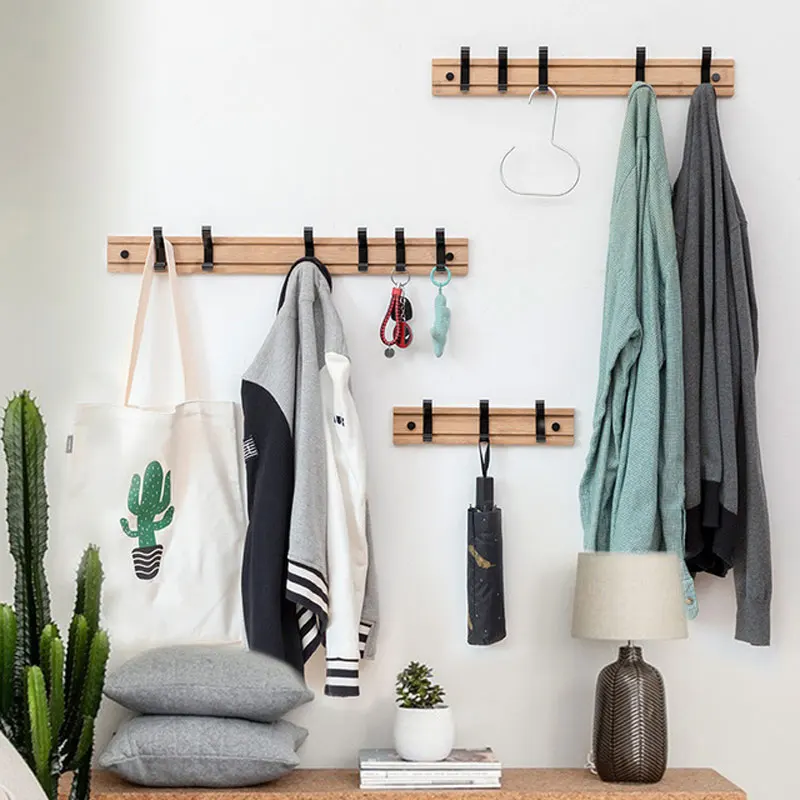 Wood Clothes Hanger Wall Hooks Mounted Coat Hook Decorative Key Holder Hat Scarf Handbag Storage Hanger Rack Bathroom Bedroom
Wood Clothes Hanger Wall Hooks Mounted Coat Hook Decorative Key Holder Hat Scarf Handbag Storage Hanger Rack Bathroom Bedroom