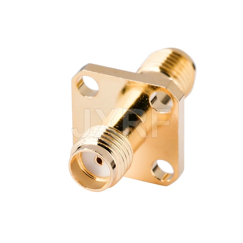JXRF SMA Female to SMA Female Connector with 4-Hole Flange RF Coax Coaxial Adapter
JXRF SMA Female to SMA Female Connector with 4-Hole Flange RF Coax Coaxial Adapter