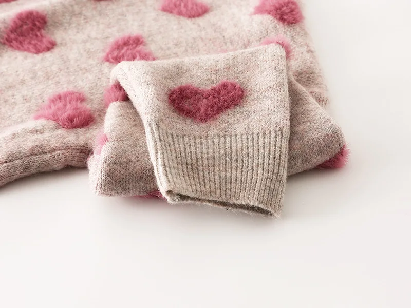 HLBCBG Heart Pattern Knit Pullover Sweater Women Jumper Autumn Winter Korean Cute Fluffy Sweater Female casual cozy sweater
HLBCBG Heart Pattern Knit Pullover Sweater Women Jumper Autumn Winter Korean Cute Fluffy Sweater Female casual cozy sweater