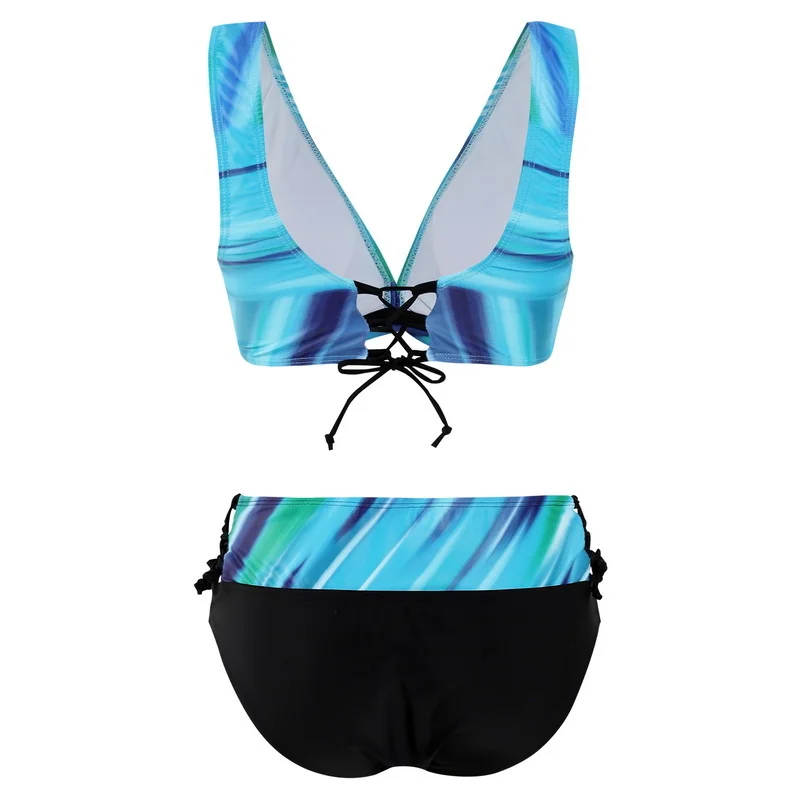 2021 New 2 Pieces Set Swimsuit Women Sexy Bikinis Set Rainbow Striped Swimwear Women High Waist Bikini Push Up Swimming Suit
2021 New 2 Pieces Set Swimsuit Women Sexy Bikinis Set Rainbow Striped Swimwear Women High Waist Bikini Push Up Swimming Suit