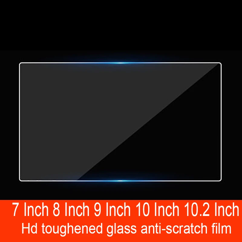 

7" 8" 9" 10"10.2" Universal Tempered Glass Screen Protector Film for Tablet Ereader Ebook car gps Navigation DVD Stereo Radio