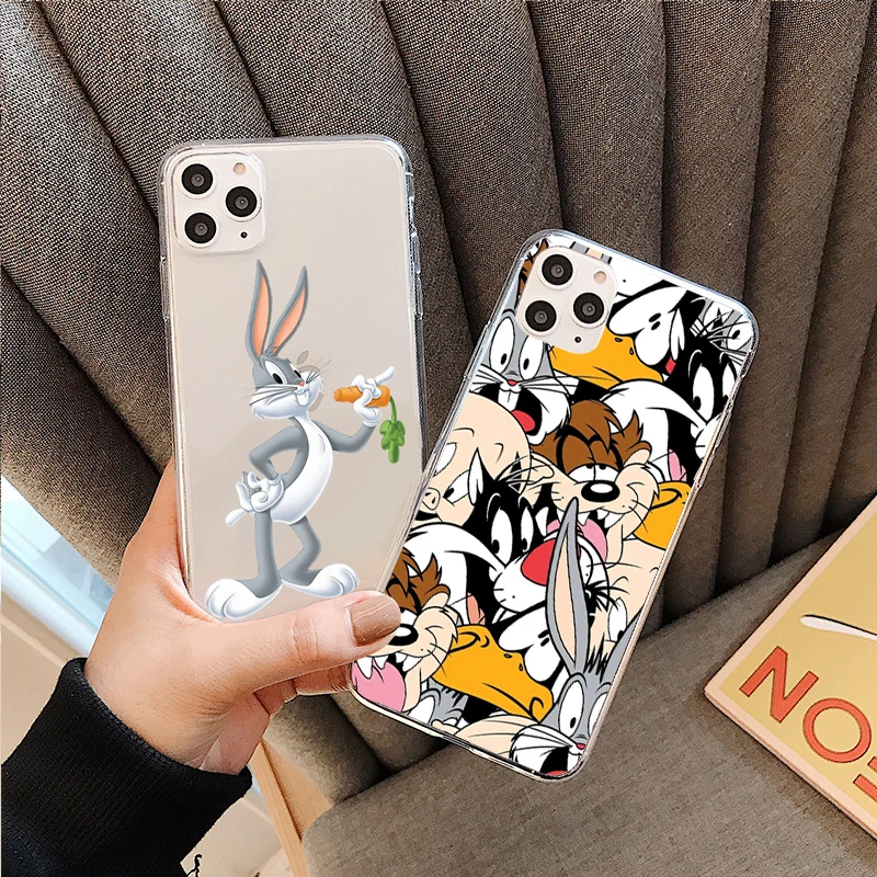 Fashion Cartoon Bunny hare Phone Cover For iPhone 11 12 Pro Max X XR XS Max 6 6S 7 8 Plus 12Mini SE Clear Soft Silicone TPU Case
Fashion Cartoon Bunny hare Phone Cover For iPhone 11 12 Pro Max X XR XS Max 6 6S 7 8 Plus 12Mini SE Clear Soft Silicone TPU Case